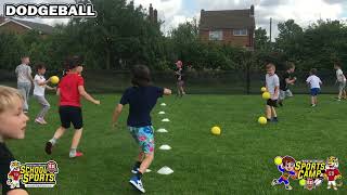 Dodgeball lessons for children