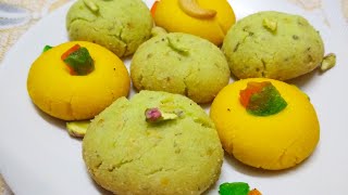 Homemade Pineapple & Pista flavor Nankhatai with tips | No oven & guaranteed result | Diwali special