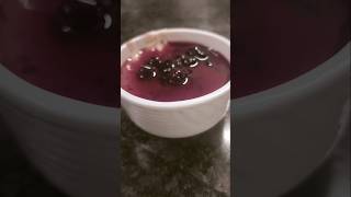 Easy blueberry yoghurt #shorts