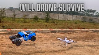 I have crashed my RC cars to Drone | RC Car Crash