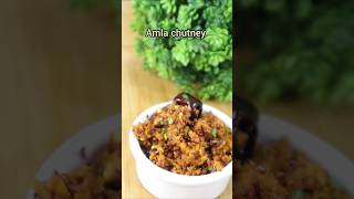 Amla chutney recipe #food #ytshorts #marwadifood #shorts