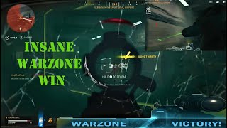 Insane Warzone Win Trapped With No Where To Go Season 4 Reloaded