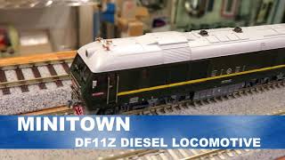 N Scale DF11Z China Railway Locomotive