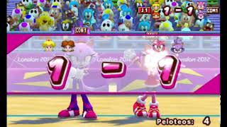 Voley Playa | Mario y Sonic en los JJOO Londres 2012 (3DS)