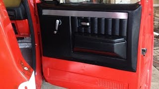 PART 1 Chevy C10 Door Panels Install | New Aftermarket Door Panels 73-87