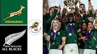 Springbok's 7-1 Split Will See Them Lift The Webb Ellis Trophy For The 4th Time