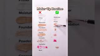 Make-up Routine #makeup #beauty #makeuptutorial