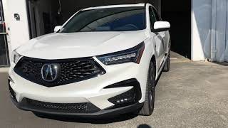 DTLRSHP 56 - 2020 Acura RDX A-Spec (Platinum White Pearl) | Basic Prep & Install Opticoat Pro+