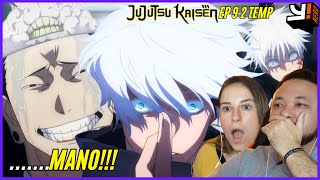 GOJO SELADO!? QUEM ESTÁ EM GETO SUGURU | React JuJutsu Kaisen Temp 2 Ep 9