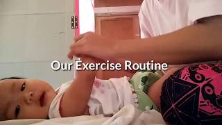 Simple Exercise for 4-6 months old baby