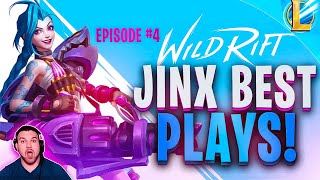 BEST JINX IN WILD RIFT | JINX BEST PLAYS EPISODE #4