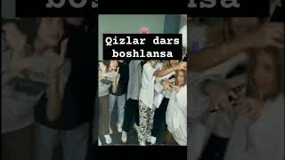 Dars boshlanganda qizlar va bollarning farqi