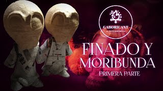 FINADO Y MORIBUNDA figuras de cartón / manualidades para día de muertos y halloween