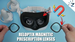 Magnetic Snap On Prescription Lenses for OCULUS QUEST 2 - Reloptix Unboxing & Quick Review