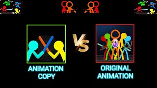 SUPREME DUELIST STICKMAN 🇷🇺 ORIGINAL VS COPY #shorts #animation #stickman @alanbecker