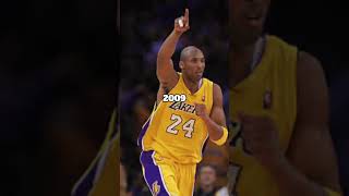 Kobe Bryant Over The Years #nba #shorts