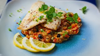 This Quick & Easy Healthy Snapper Recipe is a Perfect Lunch / Dinner!