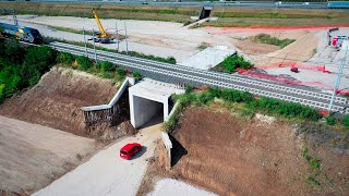 SL12 railway underpass construction