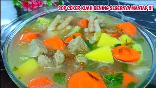 NIKMAT ‼️ SOP CEKER KUAH BENING SEGER DAN GURIH