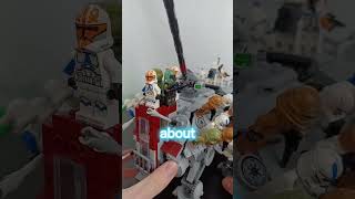 I put clones on EVERY stud on the 2020 AT-TE #legosets #starwars #legostarwarssets