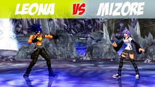 Mugen KOF 2022 Leona vs Mizore