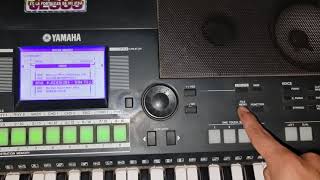 Como borrar los ritmos que estan en el USER del teclado Yamaha Psr S550