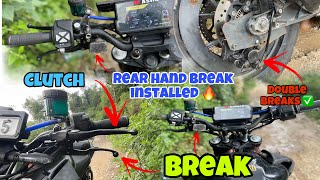 SETUP OF HANDBRAKE IN DUKE 390 🔥 || ONE IN HIMACHAL 😱 || AsHu46