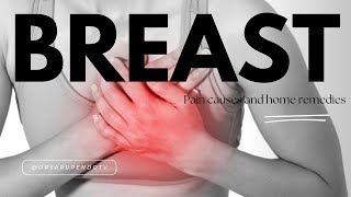 How to manage breast pain from home|| what causes breast pain #1 will shock you