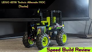 LEGO 42118 Technic Alternate MOC (Tractor) - LEGO MOC Speed Build Review