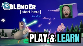 Can You Really Learn Blender via a Game?