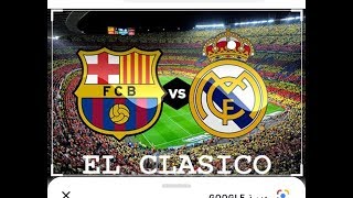 مبارة كلاسيكو إسبانيا بين برشلونة و ريال مدريد 24/10/21Español  Clasico  Barcelona y Real  Madrid