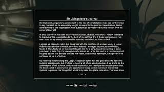 "Sir Livingstone's Journal" | Starfield