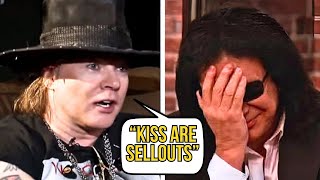 Axl Rose GOES OFF On Kiss