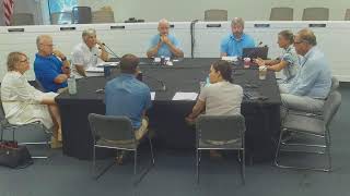 Beach Preservation Ad Hoc  Committee Meeting   -  July 12,  2024