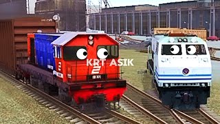 Kereta Api Animasi - Train Simulator.