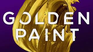 Golden Paint Textures: Previews