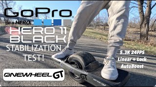 Onewheel GT Shred Sesh | GoPro Hero 11 Black Stabilization Test | 5.3K + AutoBoost  4K