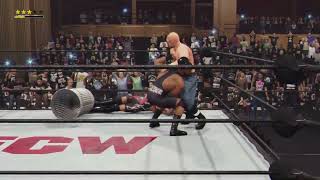 WWE2K24 3 WAY DANCE ECW WORLD HEAVYWHEIGHT TITLE