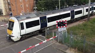 Trains at Rainham HS1