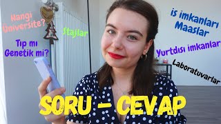 Moleküler Biyoloji ve Genetik Soru & Cevap | Lale's Diary