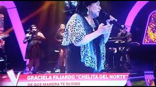 Graciela Fajardo audiciones a ciegas voz senior cumplió sus sueños voz senior