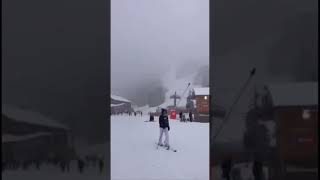 Skiing - Meribel -Les 3 Vallées France #shorts#ski # lafoliedouce