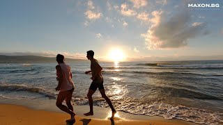 🌅 Morning on the 🏃‍♂️ beach 🏖