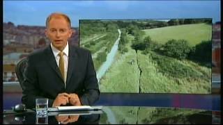 BBC Spotlight - Carnon River piece 23/08/2016 Lunchtime edition