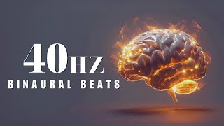 40Hz Binaural Beats Boost Focus and Spark your Creative Thinking | Perfect for Studying, Working