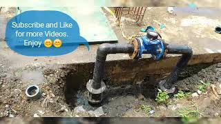 Installed Water meter