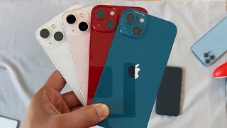 Unboxing | iPhone 13 in All Colours, Pink iPhone 13 & Starlight iPhone 13