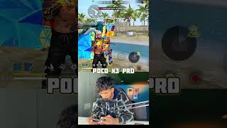 poco x3 pro 60fps 120hz 360hz game turbo SD860 Prosecser 4kr 3 fingers free fire handcam 1 vs 4