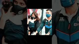 Virat Kohli & Anushka with their son akaay at airport #viratkohli #virushka #viral #funny #shorts