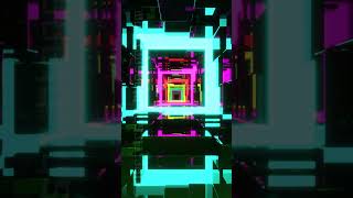 FREE #MOBILE background, #wallpaper & screensaver - VJ LOOP 34 - #shorts - Mirror Blocks & Gates